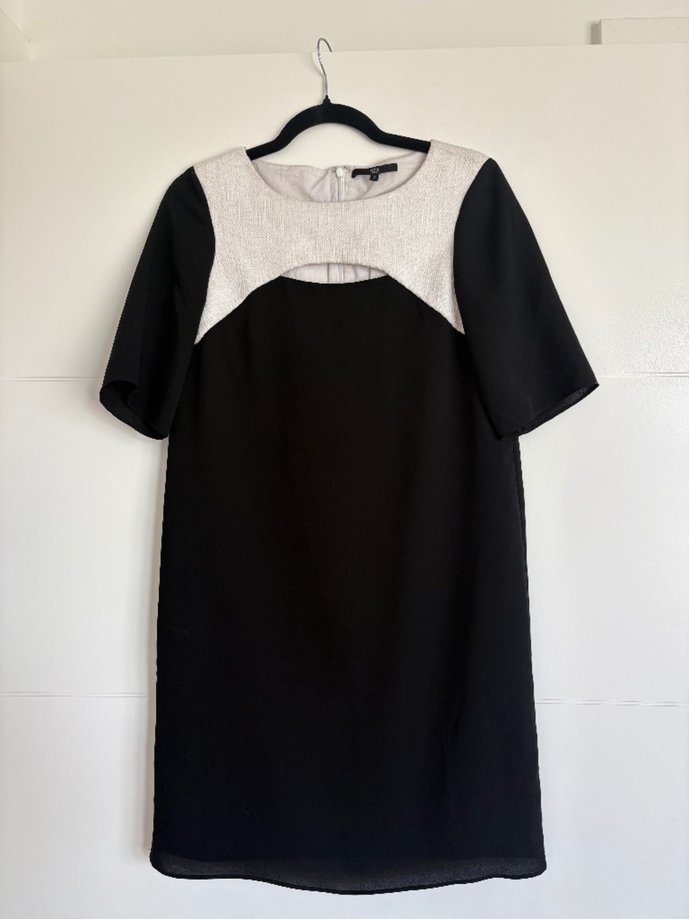 Tibi Cut Out Shift Dress